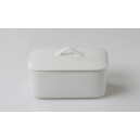 beurrier porcelaine 250 grammes rectangle