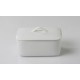 beurrier porcelaine 250 grammes rectangle