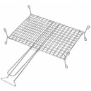 grille double à pied 35*40 cm pour barbecue