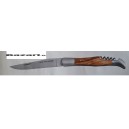 couteau laguiole de poche 12 cm manche bois + tir bouchon