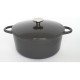 cocotte ronde fonte émaillé 28 cm rouge