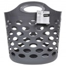 sac cabas plastique gris