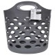 sac cabas plastique gris
