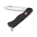 couteau suisse sentinel black 0.8413.3