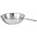 Wok fonte émaillée rouge 36 cm Baumalu