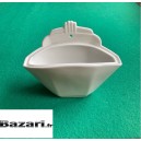 PLAT À FOUR RÉCTANGULAIRE PORCELAINE 40.4X25.4 HT 6.6CM 