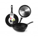  wok fonte d'alu baumalu thermo régul diam 30 cm