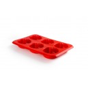 moule à savarin silicone par 6