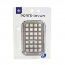 porte savon plastique avec grille 